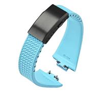 SLCHJX Cinghia in gomma fluoro , per la serie PRX tissot Super Player 35mm 40mm Women Men FKM FKM Rilascio rapido Cancella pieghevole Watch Band 11mm 12mm