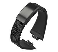 SLCHJX Cinghia in gomma fluoro ， per la serie PRX tissot Super Player 35mm 40mm Women Men FKM FKM Rilascio rapido Cancella pieghevole Watch Band 11mm 12mm