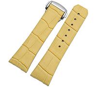 SLCHJX Cinta d'oro vera in pelle per la costellazione omega doppia aquile serie da donne da donna 17mm 23mm