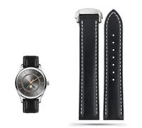 SLCHJX Cinta d'oro vera in pelle per Omega Seamaster 300 150 Speedmaster 007 AT150 Brown Man Watchband 20mm 22mm