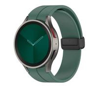 SLCHJX Cinturino in Silicone per Orologio 4/5/6 40 44mm 5 Pro 45mm Banda Fibbia Magnetica Galaxy Watch 4/6Classic 42 43MM 46 47MM Cinturini, Watch 4Classic 42 46