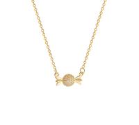 SLCHJX Creative graziose Caramelle Dolci Gioielli placcati in Argento Squisito collane a Catena delle clavicoli Popolari