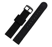 SLCHJX Denim Canvas Watchband per cinturino sportivo per outdoor da bracciale marchio 18mm 20mm 22mm