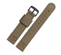 SLCHJX Denim Canvas Watchband per cinturino sportivo per outdoor da bracciale marchio 18mm 20mm 22mm