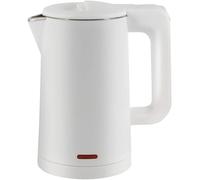 SLCHJX Faili, bollitore in Acciaio Inossidabile, 0,8L 1000W ebollizione Rapida, Doppia antiscatta, Leggera Leggera a LED a Base di Base a 360 °, Protezione da combustione a Secco/Grigio Elegante