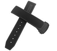 SLCHJX Fascia d'oro in gomma 22mm 20mm 19mm 21mm cinghia di orologio per omega speedmaster heritage seamaster silicone impermeabile bracciale sportivo