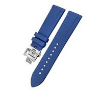 SLCHJX FKM Watchband 19mm 20mm 21mm 22mm per Vacheron Costantin colorato colorato in gomma a fluoro in gomma Flima