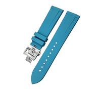SLCHJX FKM Watchband 19mm 20mm 21mm 22mm per Vacheron Costantin colorato colorato in gomma a fluoro in gomma Flima
