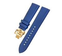 SLCHJX FKM Watchband 19mm 20mm 21mm 22mm per Vacheron Costantin colorato colorato in gomma a fluoro in gomma Flima