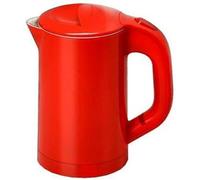 SLCHJX Kettle Portatile a Piccola capacità Mini bollitore Elettrico in Acciaio Inossidabile Doppio bollitore Isolato a Doppio, più Colori tra Cui Scegliere (Colore: Rosso) Presente