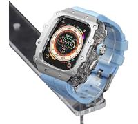 SLCHJX Kit MOD cinghia di orologio da orologio in acciaio inossidabile robusto , per serie 9/8/7 45 mm Ultra 2 49mm 44 mm , Men Cover Women Metal Cover Sport Bands