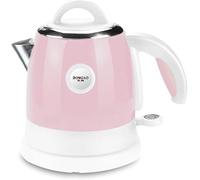 SLCHJX Mini bollitore Elettrico 0,8L capacità di Piccolo bollitore Piccolo 304 Viaggio in Acciaio Inossidabile Portatile (Colore: Rosso) Presente
