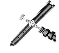 SLCHJX Mucca vera pelle di guardia in pelle per 1853 T094210 Women Watch Cingle Bracciale 12mm con chiusura a farfalla Stee inossidabile