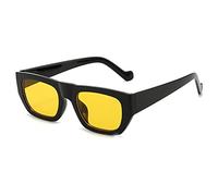 SLCHJX Occhiali da Sole a Cornice di Moda Quadrati di Moda Color Gocce da Sole Anti-UV