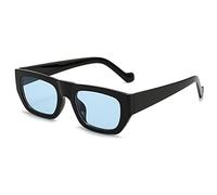 SLCHJX Occhiali da Sole a Cornice di Moda Quadrati di Moda Color Gocce da Sole Anti-UV