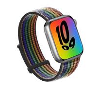SLCHJX Per banda 49mm 45mm 44mm 42mm 41mm 40mm 38mm, Women Men Sport Nylon Loop Strap per serie Ultra 8 7 6 5 4 3 2 1 SE