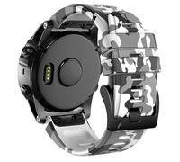 SLCHJX Per bande Fenix 7x, bande di guardia in silicone da 26 mm sostitutive per Fenix 5x/Fenix 5x Plus/Fenix 6X/Fenix 6x Pro/Tactox Delta/Descent Mk2i Smartwatchs