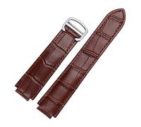 SLCHJX Per braccialetti di qualità colore di qualità autentica in pelle vera orologio di orologio schieramento cinghia di ricambio cinghia femmina bracciale femmina