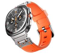 SLCHJX Per Galaxy Watch 7 Ultra Fluororber Canda per Galaxy Watch Ultra Ultra Strap 47mm Accessori Sport Bracciale