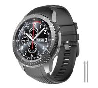 SLCHJX Per la banda di frontiera di marcia S3 senza spazi vuoti, banda di sostituzione in silicone per marcia S3 Frontier/Gear S3 Classic/Galaxy Watch 46mm Canda