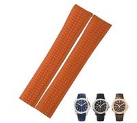 SLCHJX Pin in metallo in gamba da 21 mm Canda di orologi Fit per Patek 5167A 5167R Aquanaut Philippe PP Braccialetti impermeabili marroni