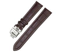 SLCHJX Volina in pelle 19mm 20mm 21mm 22mm di guardia da guardia per jaeger Lecoultre Master Moonfase Black Blue Brown Green Green Hide Watch cinghia