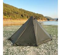 SLDAGe Tende da Campeggio Istantanee Facili da Montare per 2 Persone, con Zanzariera Interna, Tenda Ultraleggera per 4 Seasons, Tenda a Teepee per Caccia, Backpacking, Escursionismo, Verde Oliva