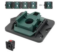SLE - Supporto professionale per batteria Bosch 18 V, Power for All PBA Home & Garden, montaggio a parete, colore: Verde