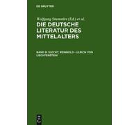 Slecht, Reinbold - Ulrich von Liechtenstein (Copertina rigida)