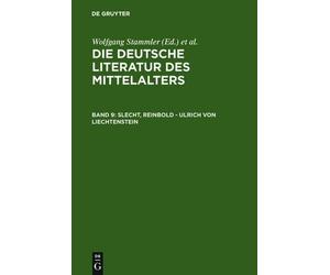 Slecht, Reinbold - Ulrich von Liechtenstein (Copertina rigida)