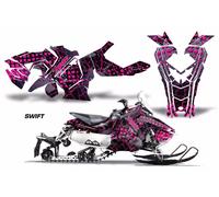 Sled Grafiche Per Polaris Axys/RushProS/A tornanti ProS/Adventurer 15-20 SWFTPNK
