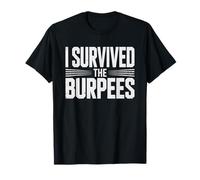 Sled Push Burpee Broad Jump Finisher di Gara Fitness Maglietta