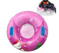 Sledding Tube Snow Sliding Inflatable - Round Ring with Handle Sledding for