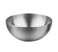 SLEDEZ Ciotole Per Mescolare In Cucina Ciotola for insalata in acciaio inossidabile, ciotola for mescolare e cuocere in cucina(Silver,25cm)