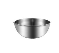 SLEDEZ Ciotole Per Mescolare In Cucina Ciotola in acciaio inossidabile con frusta a beccuccio con ciotola for cottura incisa(L)