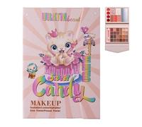 Sleek Classic Design Waterproof Makeup Pallet, Matte Glitter Makeup Pallet, Eye Makeup Palette Colorful Make up Pallets 33,2 g for Bathroom, Travel, Outdoor, Indoor, Multicolor
