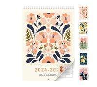Sleek Design 2025 Wall Calendar, Aesthetic Wall Calendar, Abstract Calendar 2025, Creative Wall Art Calendars 30x21x0.4cm for Home Decoration, Indoor, School, Offices, Multicolor