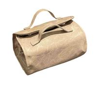 Sleek Design Travel Makeup Bag, Waterproof Toiletry Bag, Large Capacity Makeup Organizer, Roll Up Travel Bag 24x12cm for Women, Indoor, Present, Outdoor, White, Gray, Black, Tan Color