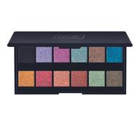Sleek MakeUP i-Divine Palette di ombretti in 12 tonalità in un mix di opache, luccicanti, lamina e cromo, sfumabile e altamente pigmentato, rendendo onde