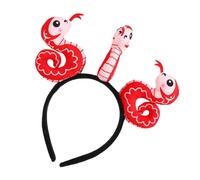 Sleek Snake Headband, Cartoon Snake Hairband, Animal Face Wash Hairband, Decorative Snake Mascot Headband 20cm for Indoor, Outdoor, Present, Birthday, Chinese Luna Year