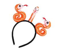 Sleek Snake Headband, Cartoon Snake Hairband, Animal Face Wash Hairband, Decorative Snake Mascot Headband 20cm for Indoor, Outdoor, Present, Birthday, Chinese Luna Year