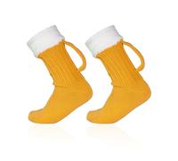 SLEEKEE 1 Paio Di Calzini Per Boccali Di Birra, Calzini Divertenti Per Boccali Di Birra, Calzini Antiscivolo, Calzini Caldi Autunnali E Invernali Lavorati A Maglia, Calzini Regalo Creativi