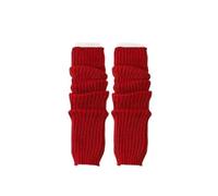 SLEEKEE 1 Paio Di Leggings In Maglia E 1 Paio Di Guanti, Tessuto Morbido E Caldo, Stile Retrò, Moda Invernale, Abbigliamento Comodo E Versatile.