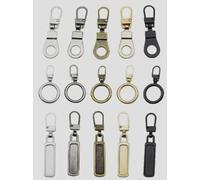 SLEEKEE 20 Pezzi con Cerniera in Metallo, Quattro Pezzi Multicolori Misti E Abbinati, Accessori per Abbigliamento Fai-da-Te, Adatti per La Trasformazione della Borsa, Decorazione dell'Abbigliamento.