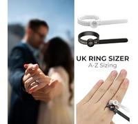 SLEEKEE 6 Anelli con Metro A Nastro A Specchio, Pratico Righello Ad Anello di Misurazione, Righello Morbido Regolabile con Precisione, Adatto per La Scena di Acquisto Dell'Anello Nuziale.