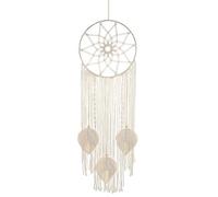 SLEEKEE Acchiappasogni da 1 Pezzo, Ciondolo Intrecciato, Ciondolo Decorativo da Parete, Decorazione per La Casa, Ciondolo con Nappa