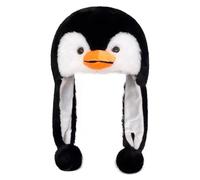 SLEEKEE Cappello Da Pinguino Caldo Da 1 Pezzo, Simpatico Cappello Di Protezione Per Le Orecchie Da Pinguino, Scalda Orecchie Freddo All'Aperto, Cappello Invernale Caldo