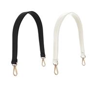 SLEEKEE Cinghie per Borse da 2 Pezzi, Ricambio borsa, Pelle, Decorative Fai-da-Te, A Tracolla