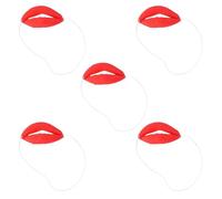 SLEEKEE Confezione da 5 Giocattoli per Labbra Artificiali, Giocattoli Divertenti Creativi, Oggetti di Scena per Giochi di Ruolo, Giocattoli per Feste, Oggetti per Foto