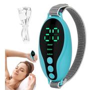 Sleep Aid Device, Handheld Sleep Aids Ricaricabile, EMS Microcurrent Relaxation with Soothing Heat Pulse, Lightweight Band Design, Snooze Strumento for Adults Rest Support